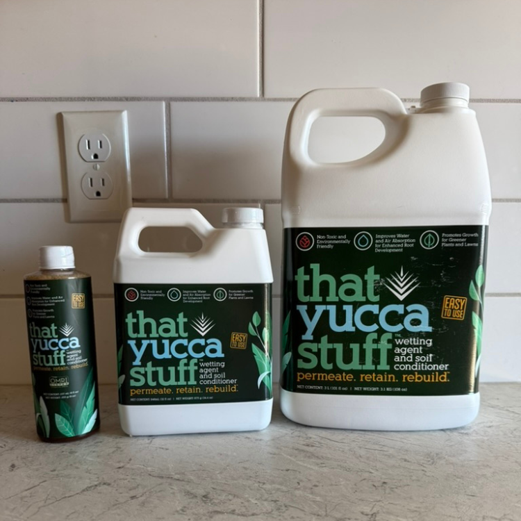 ThatYuccaStuff™| OMRI Listed for Organic Production| Soil Conditioner & Wetting Agent| 97% Yucca Schidigera Extract with Citric & Humic Acids| Boosts Water Penetration| Eco-friendly| 32 oz